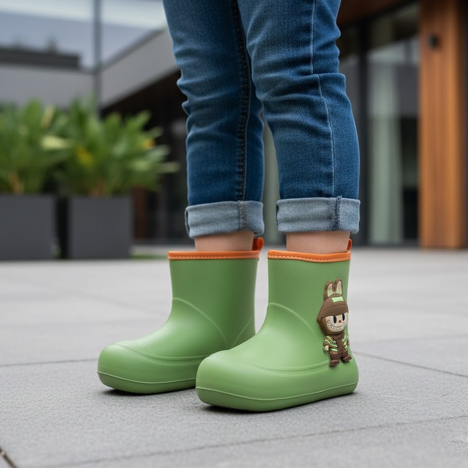 خرید آنلاین چکمه بچگانه پایون مدل لبوبو کد 19